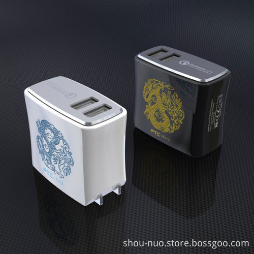 New cheapest Qualcomm Certified Quick Charge 2.0 3.0,QC 3.0 QC 2.0 Charger,quick charge qc 2.0 wall charger qc 3.0 wholesale